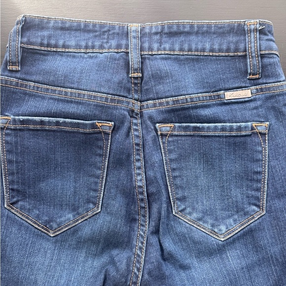 KANCAN High Rise Ankle Skinny Jeans Women's Blue Denim Jeans - Picture 4 of 10